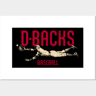 DBACKS Vintage Catch Posters and Art